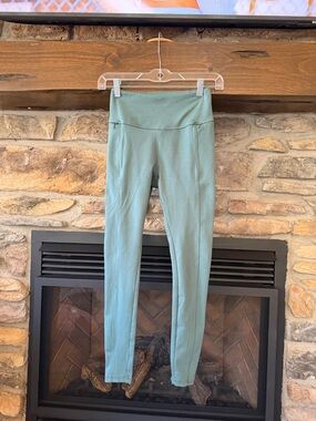 Danskin xs Light Teal High-Waist Leggings